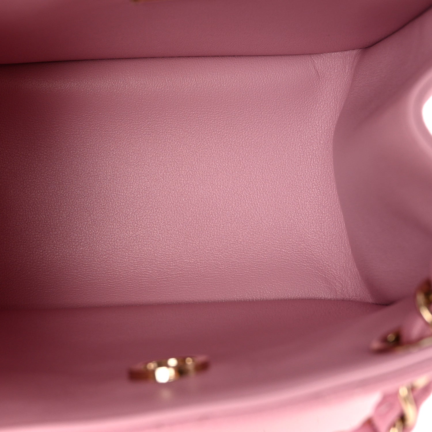 Chanel Caviar Quilted Mini Bucket Bag Pink 5 of 9