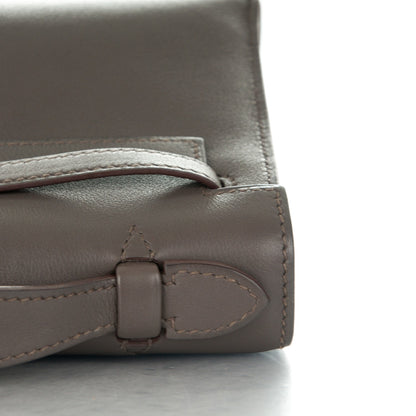 Hermes Swift Kelly Pochette Clutch Etain 12 of 18