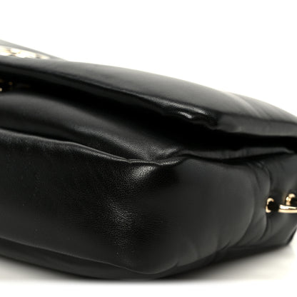 Gucci Lambskin Small GG Milano Top Handle Shoulder Bag Black 11 of 11