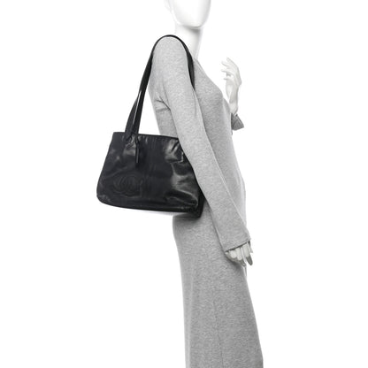 Chanel Lambskin CC Shoulder Bag Black 2 of 13