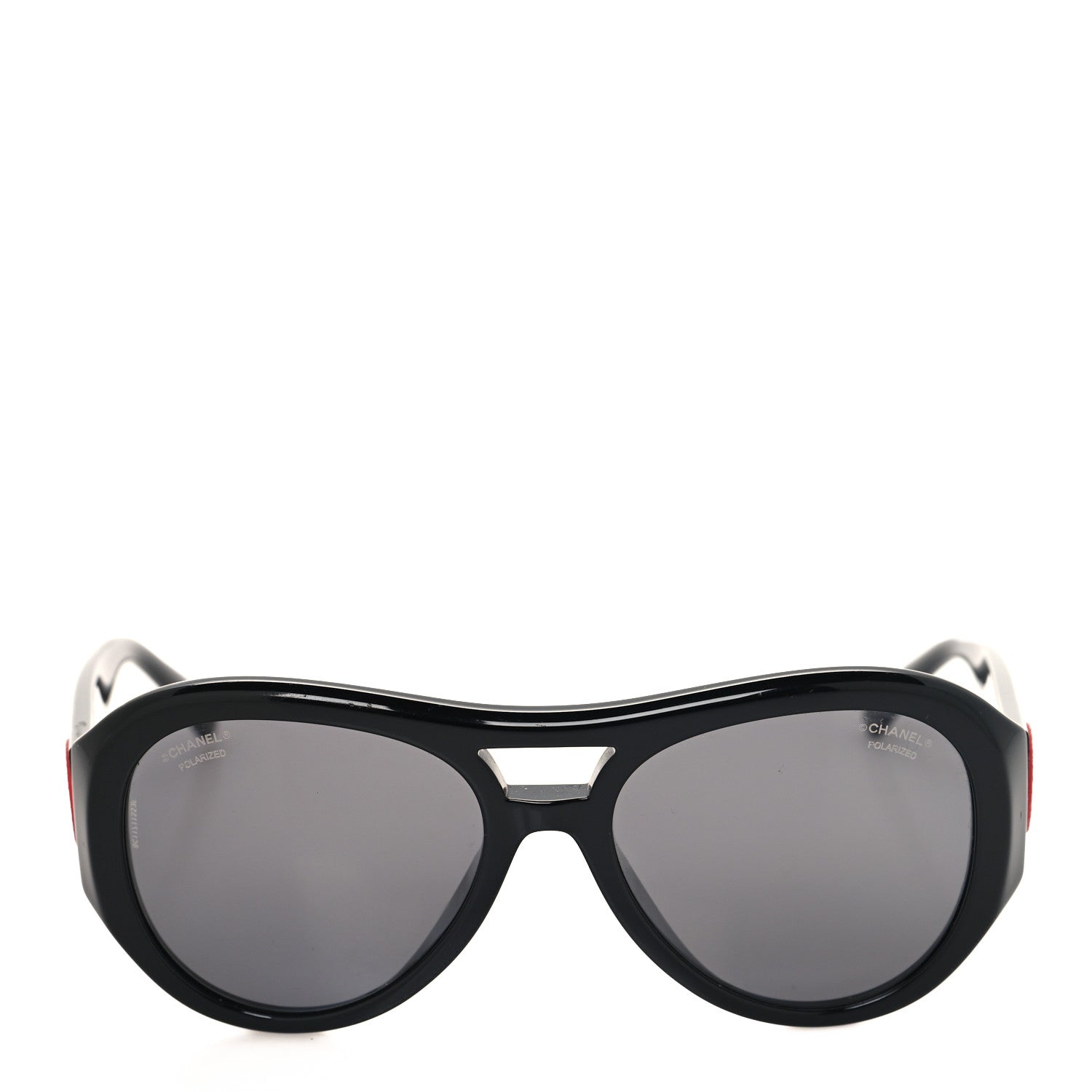 Chanel Acetate CC Pilot Sunglasses 5508 Black 2 of 8