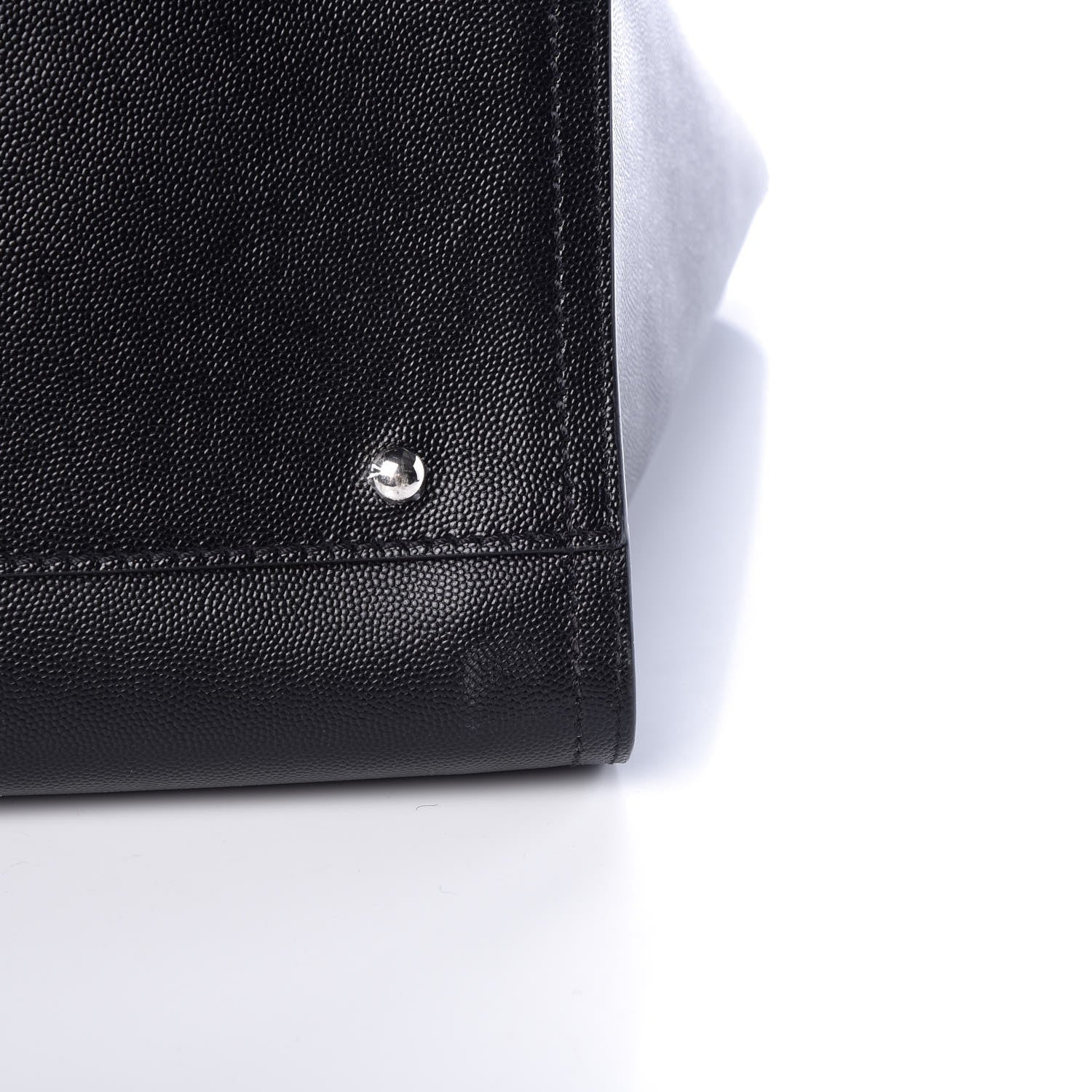 Chanel Caviar Large Studded Deauville Tote Black 9 of 9