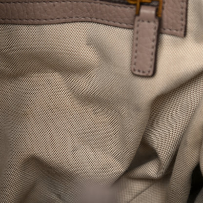 Tom Ford Pebbled Calfskin Alix Padlock Zip Hobo Bag Taupe 11 of 15
