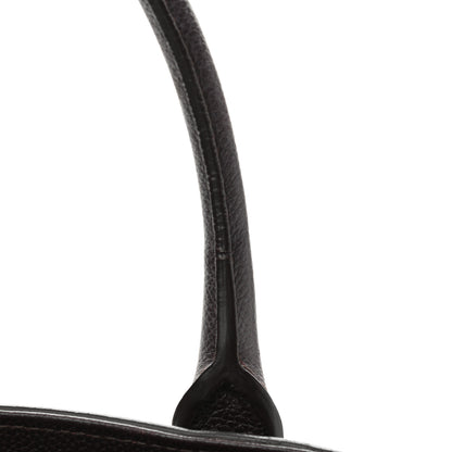 Tom Ford Pebbled Calfskin Medium Jennifer Zip Tote Wine 10 of 13