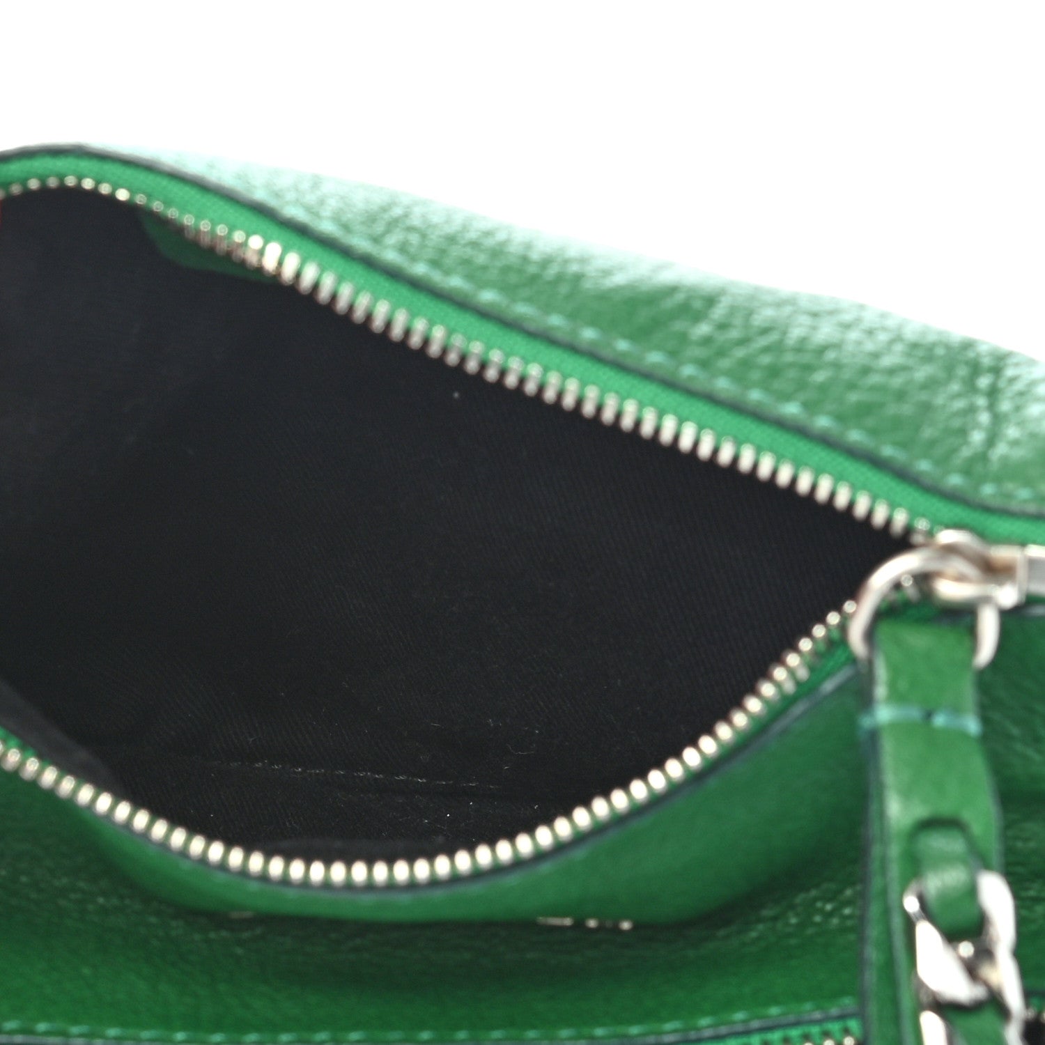 Givenchy Sugar Goatskin Pandora Wristlet Emerald 5 of 6
