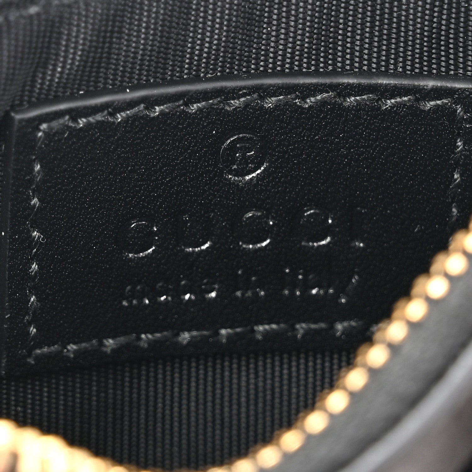 Gucci Calfskin Bamboo Coin Purse Black 7 of 9