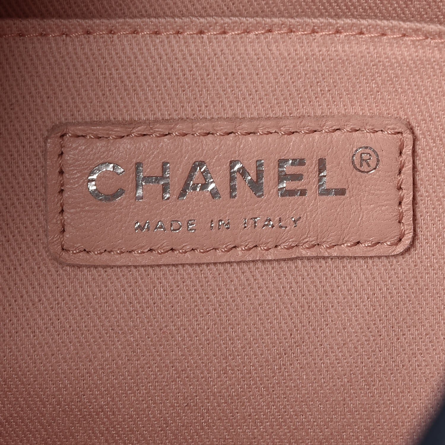 Chanel Grained Calfskin Pocket Backpack Dark Blue 6 of 8