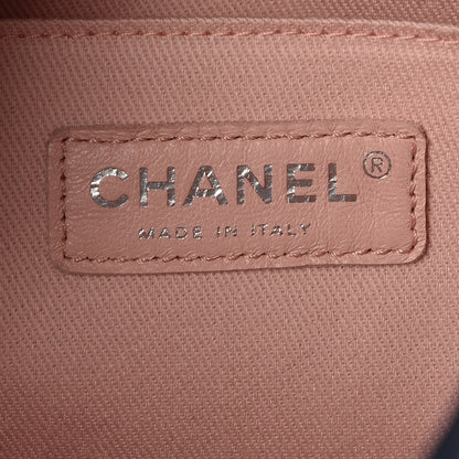 Chanel Grained Calfskin Pocket Backpack Dark Blue 6 of 8