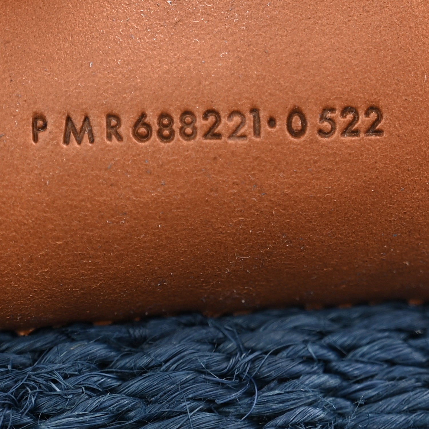 Saint Laurent Raffia Calfskin Medium Panier Tote Blue 7 of 10
