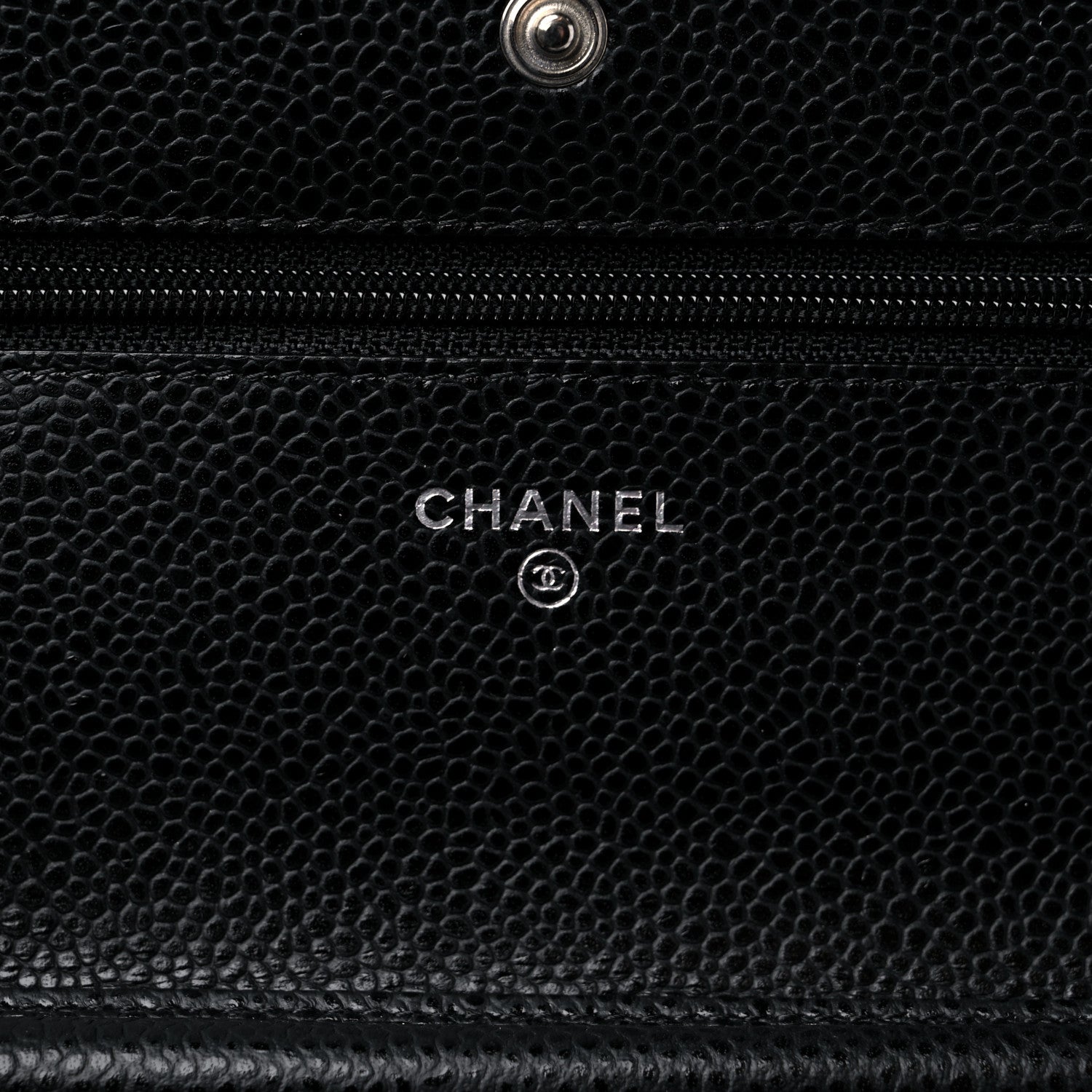 Chanel Caviar Quilted Wallet on Chain WOC Black 6 of 11