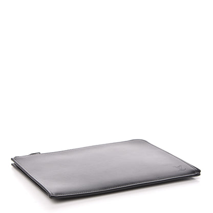 Louis Vuitton Calfskin Souple Pochette Jour PM Black 4 of 7