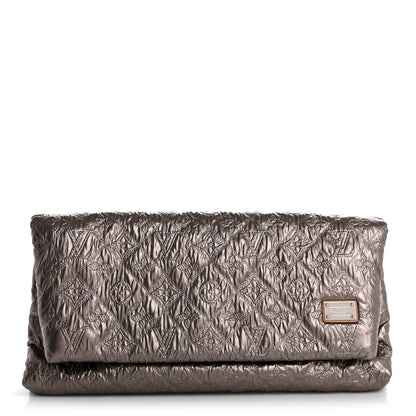 Louis Vuitton Jacquard Quilted Monogram Limelight Clutch MM Rose Gold 1 of 8