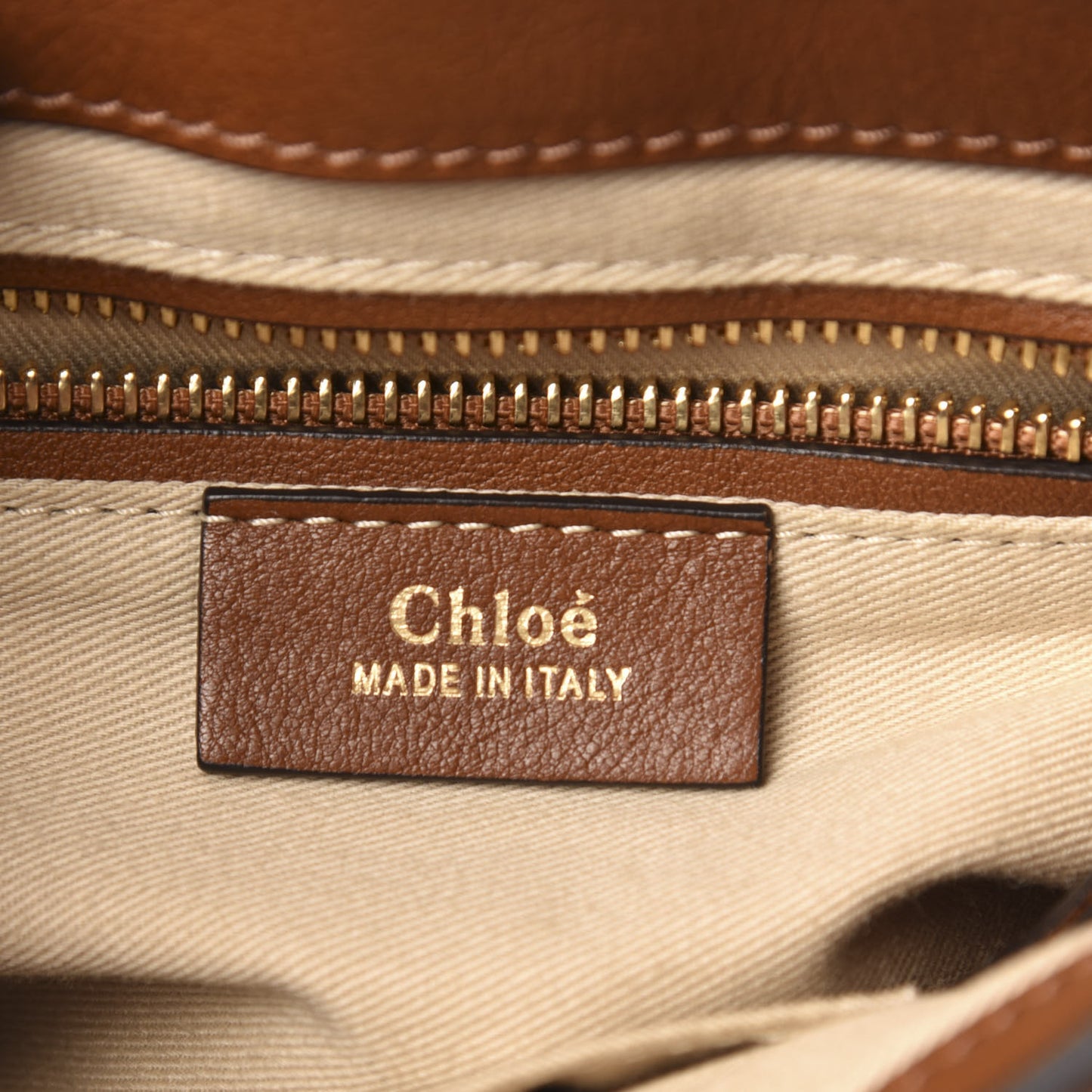 Suede Calfskin Small Faye Backpack Tobacco