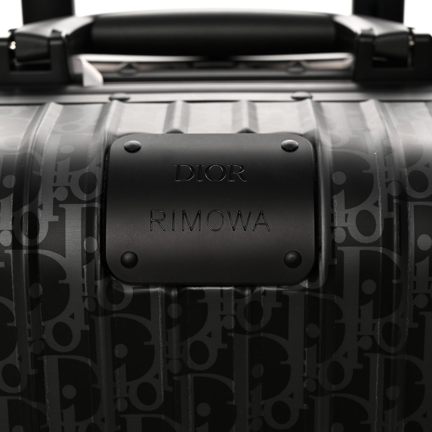 X RIMOWA Aluminum Gradient Cabin Luggage Black Multi