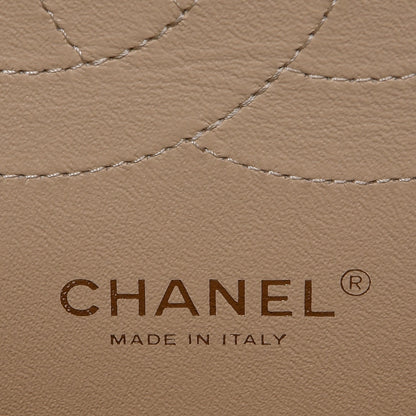 Chanel Caviar Quilted Jumbo Double Flap Beige Clair 6 of 7