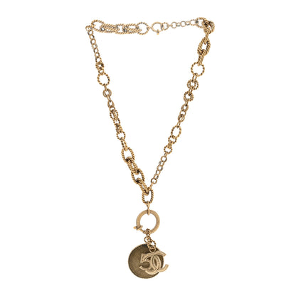Chanel Chain N°5 CC Necklace Gold 3 of 7
