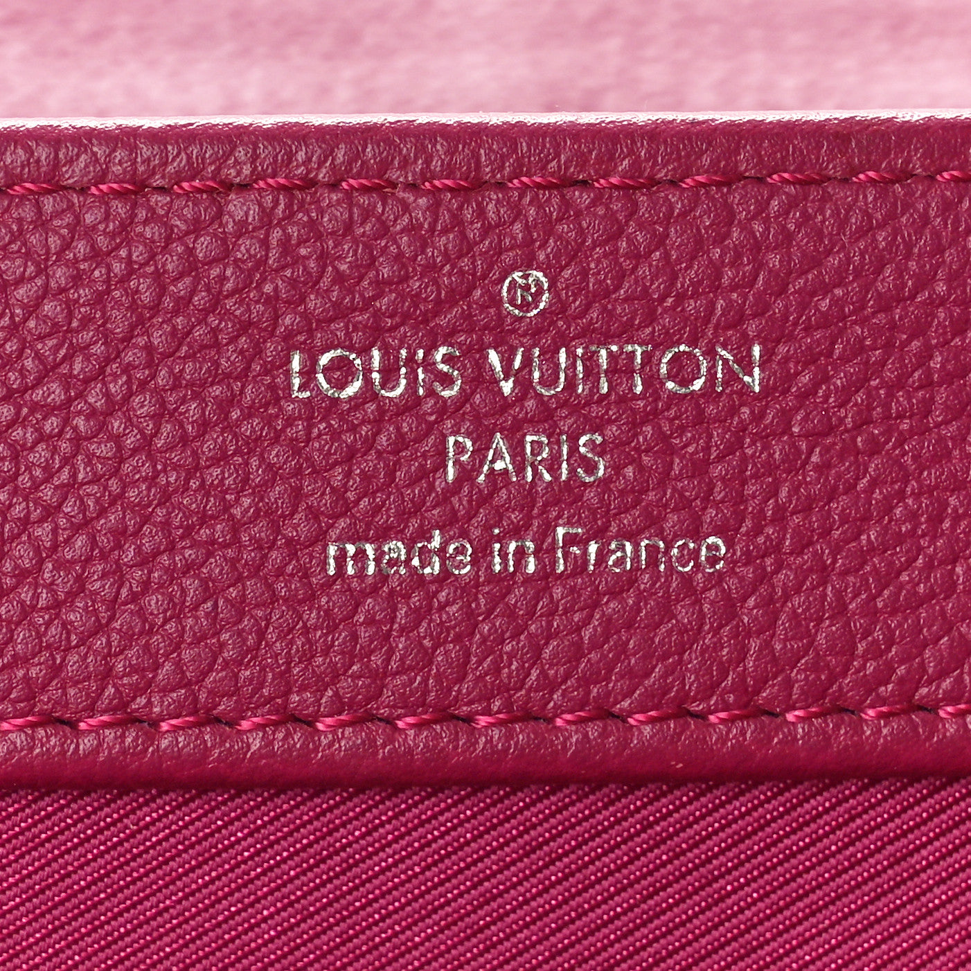 Calfskin Lockme II Chain Bag BB Grape Venus Raisin