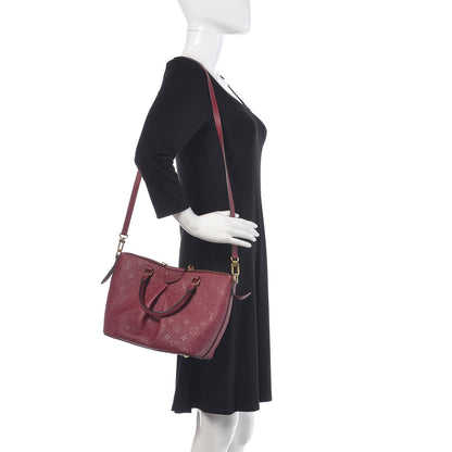 Louis Vuitton Empreinte Mazarine PM Raisin 2 of 10