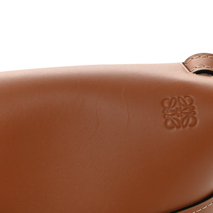 Loewe Calfskin Small Gate Crossbody Bag Tan Steel Blue 10 of 13