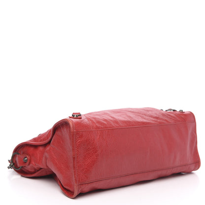 Balenciaga Agneau Classic Hardware City Rouge Cardinal 4 of 12