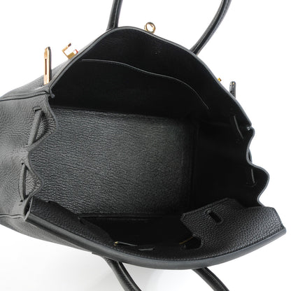 Hermes Togo Birkin 25 Black 12 of 22