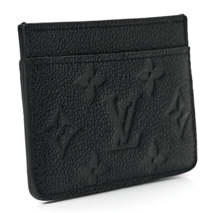 Louis Vuitton Empreinte Card Holder Black 3 of 11