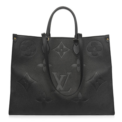 Louis Vuitton Empreinte Monogram Giant Onthego GM Black 1 of 9