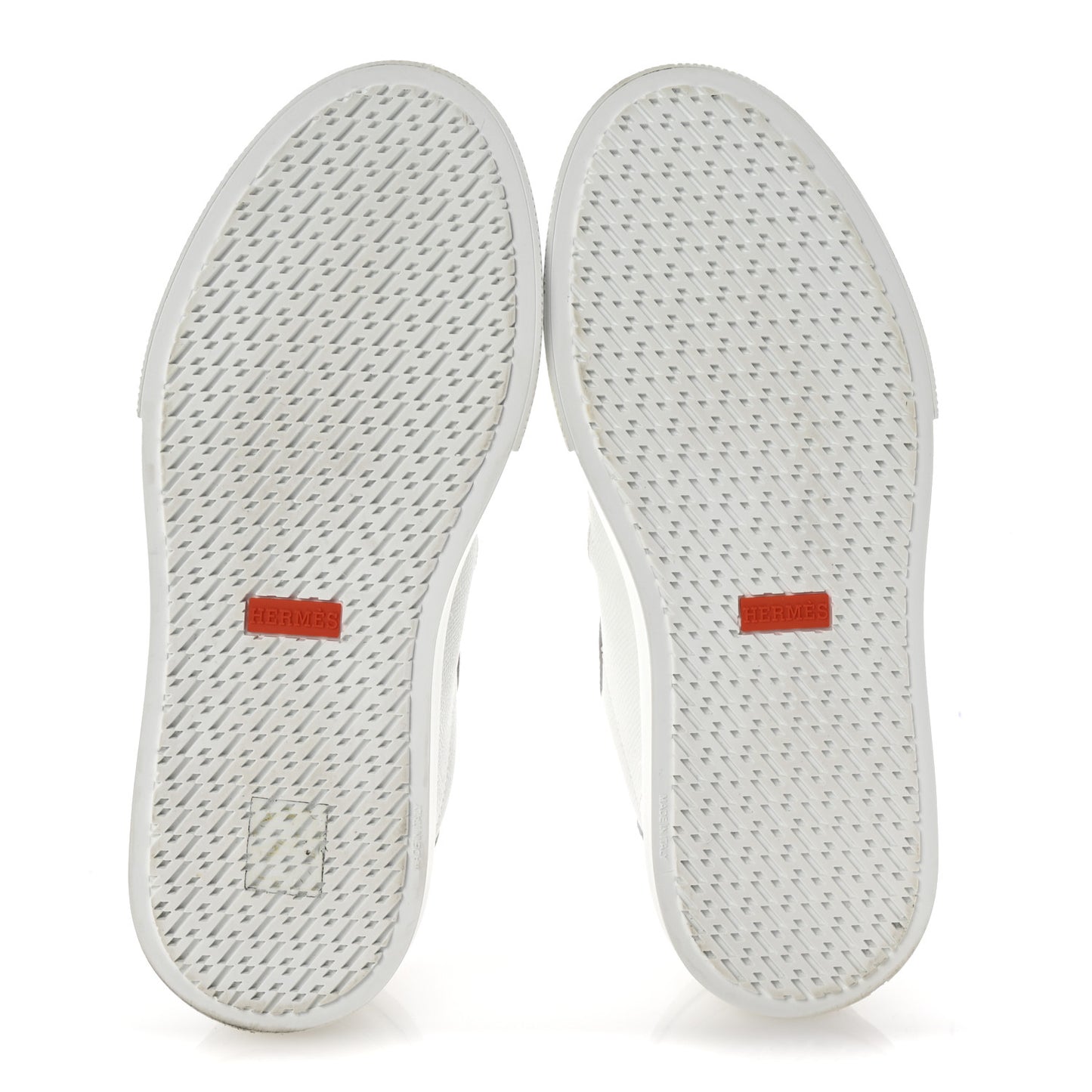 Epsom Calfskin Day Sneakers 37.5 White