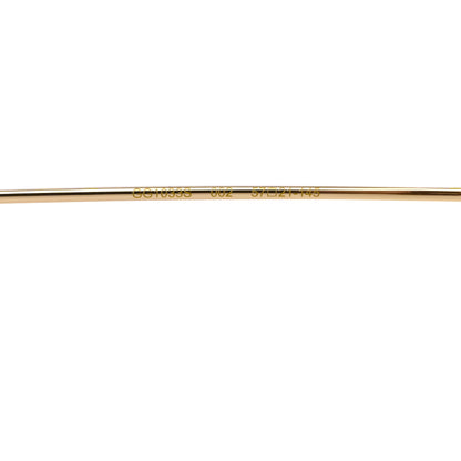 Gucci Square Frame Oversized Sunglasses GG1033S Gold 5 of 9