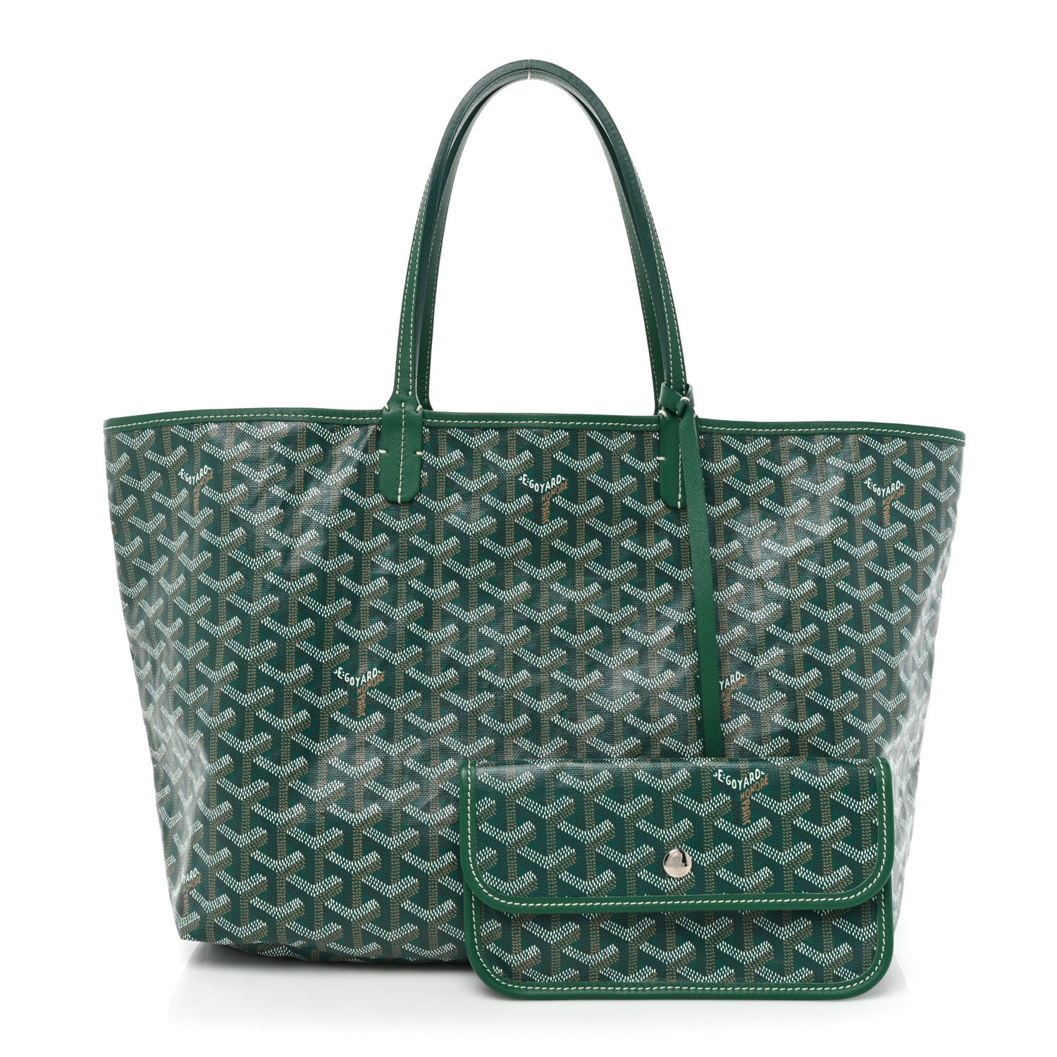 Goyard Goyardine Saint Louis PM Green 3 of 15