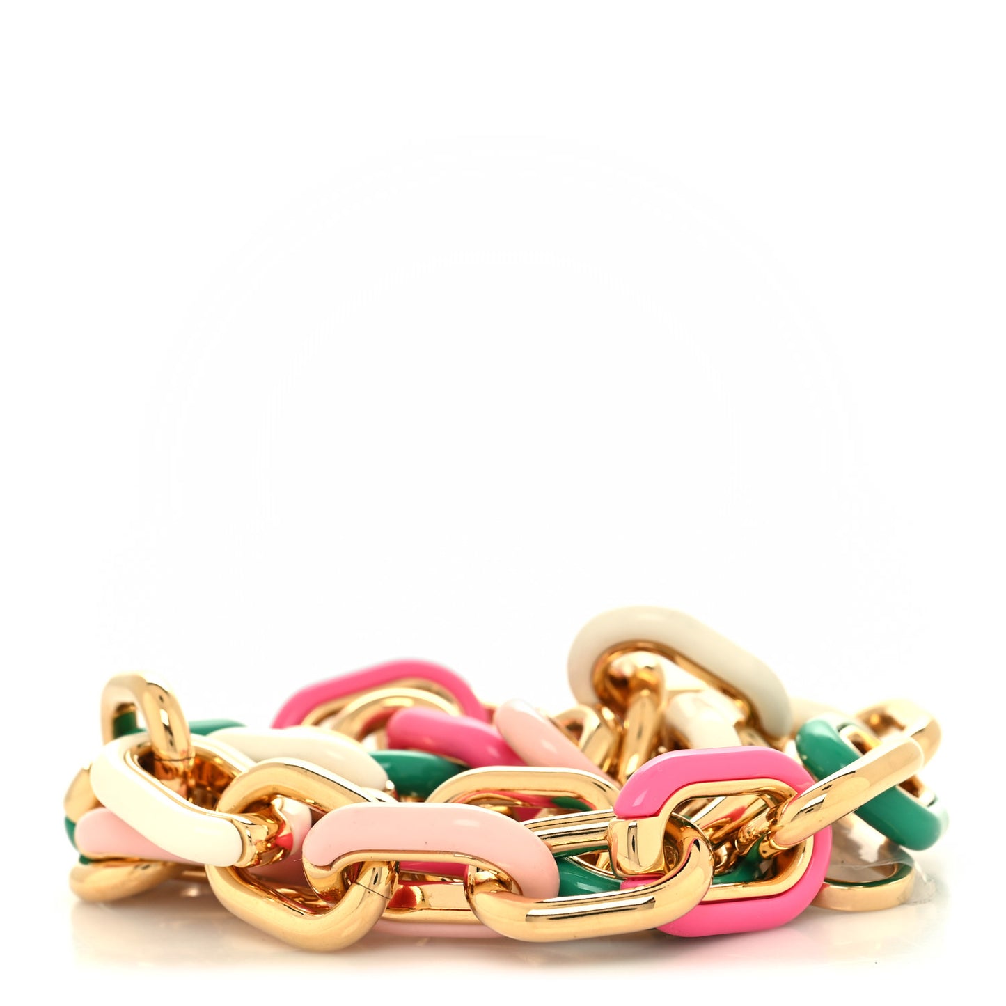 Metal Coussin MM Chain Strap Multicolor