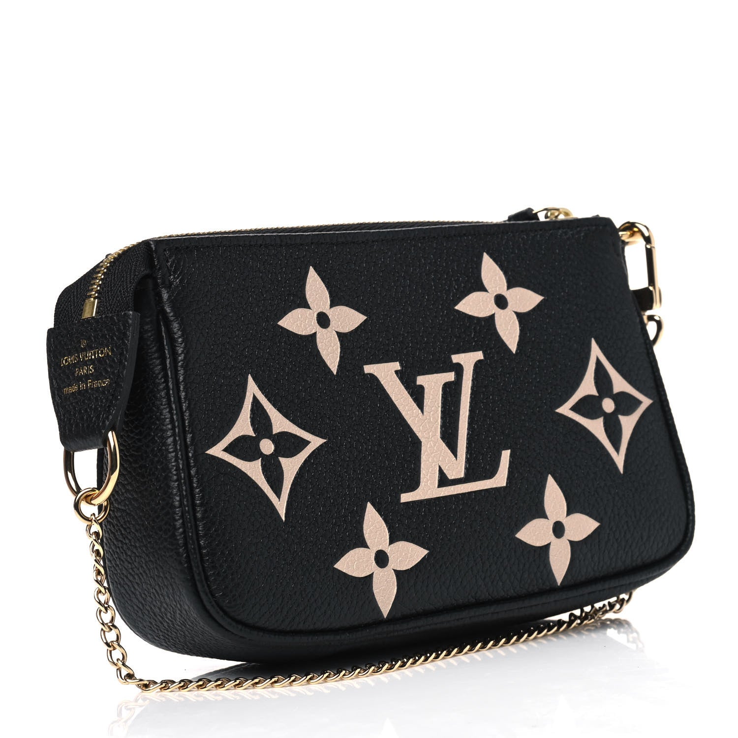 Louis Vuitton Empreinte Monogram Giant Mini Pochette Accessories Black 2 of 4