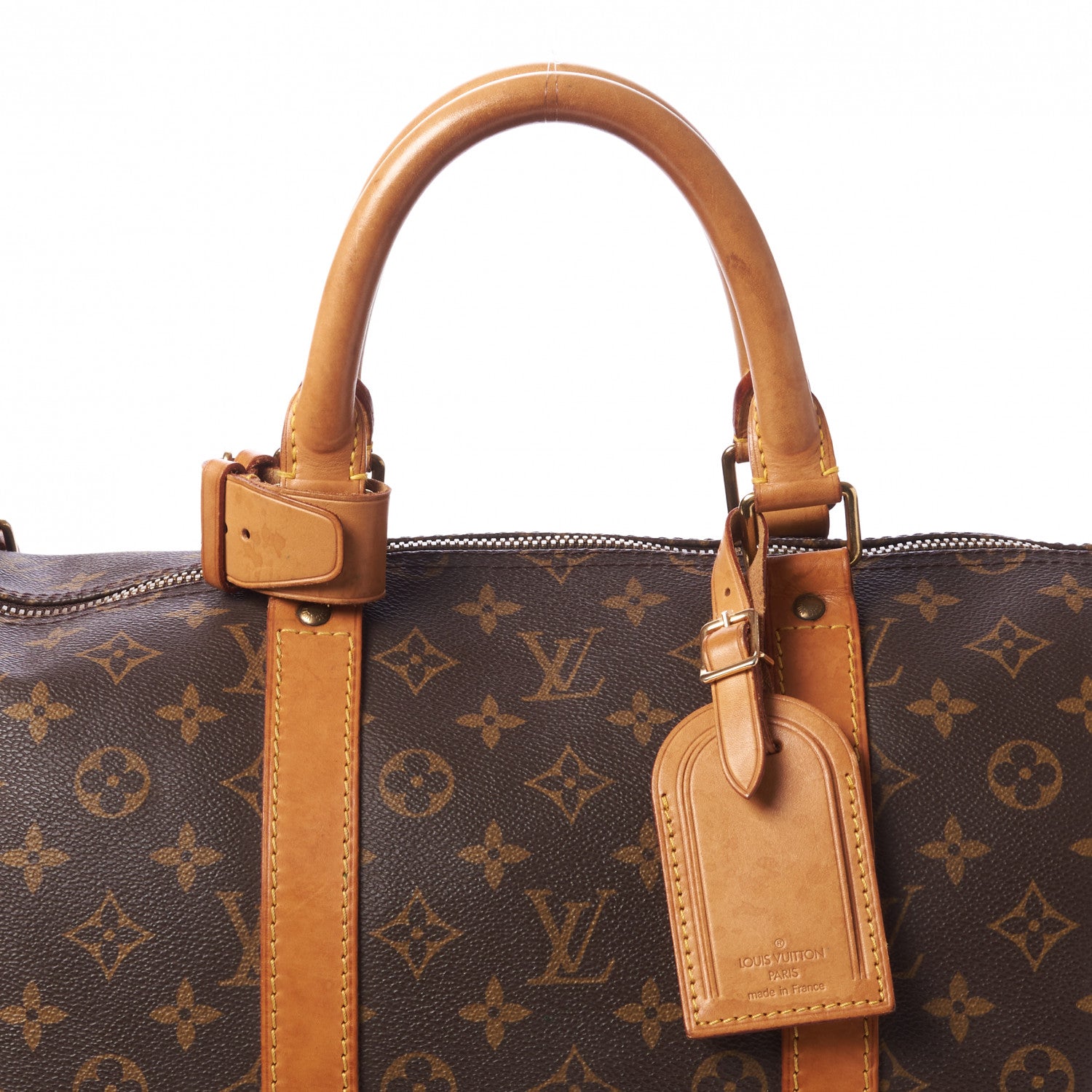 Louis Vuitton Monogram Keepall Bandouliere 55 8 of 10