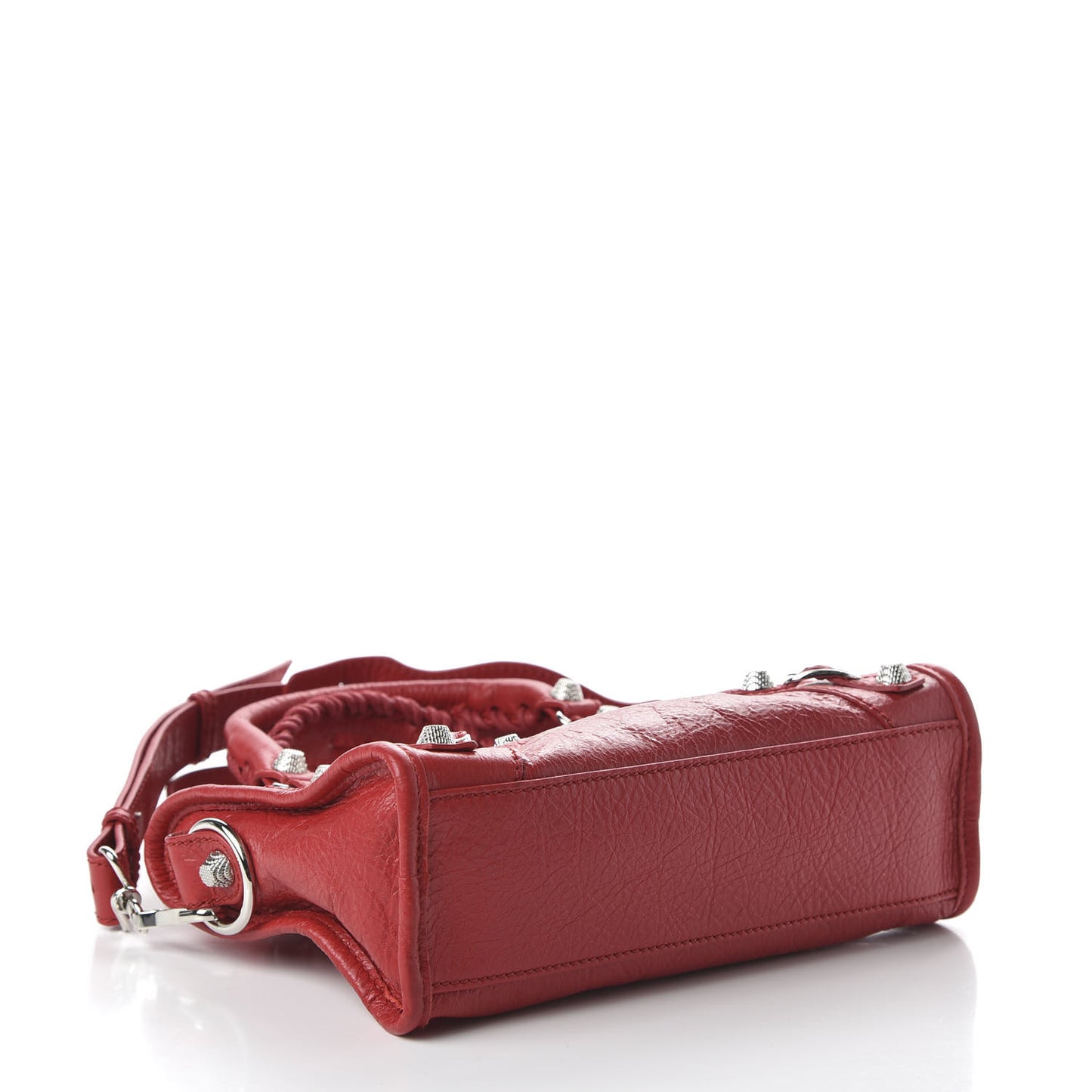 Agneau Giant 12 Silver Hardware Mini City Rouge Cardinal