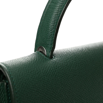 Celine Grained Calfskin Mini Belt Bag Forest 17 of 17