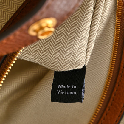 Mulberry Calfskin Canvas Small Tote Ecru Oak 7 of 10