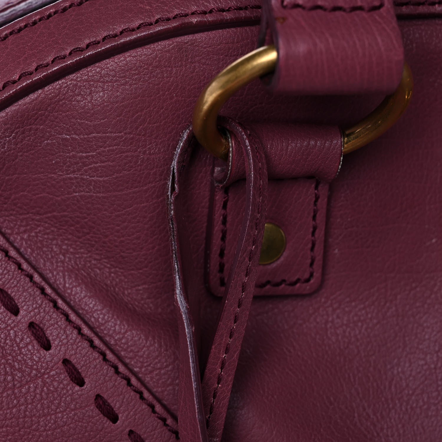 Saint Laurent Calfskin Large Muse Magenta 12 of 13