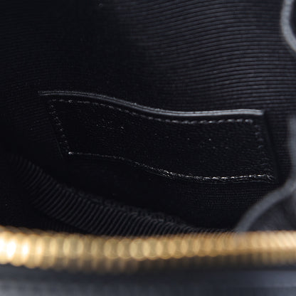 Saint Laurent Calfskin Matelasse Small Monogram Bubble Crossbody Black 7 of 10