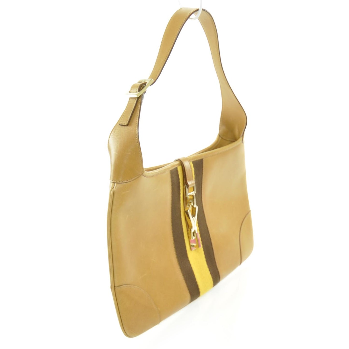Leather Web Jackie O Hobo