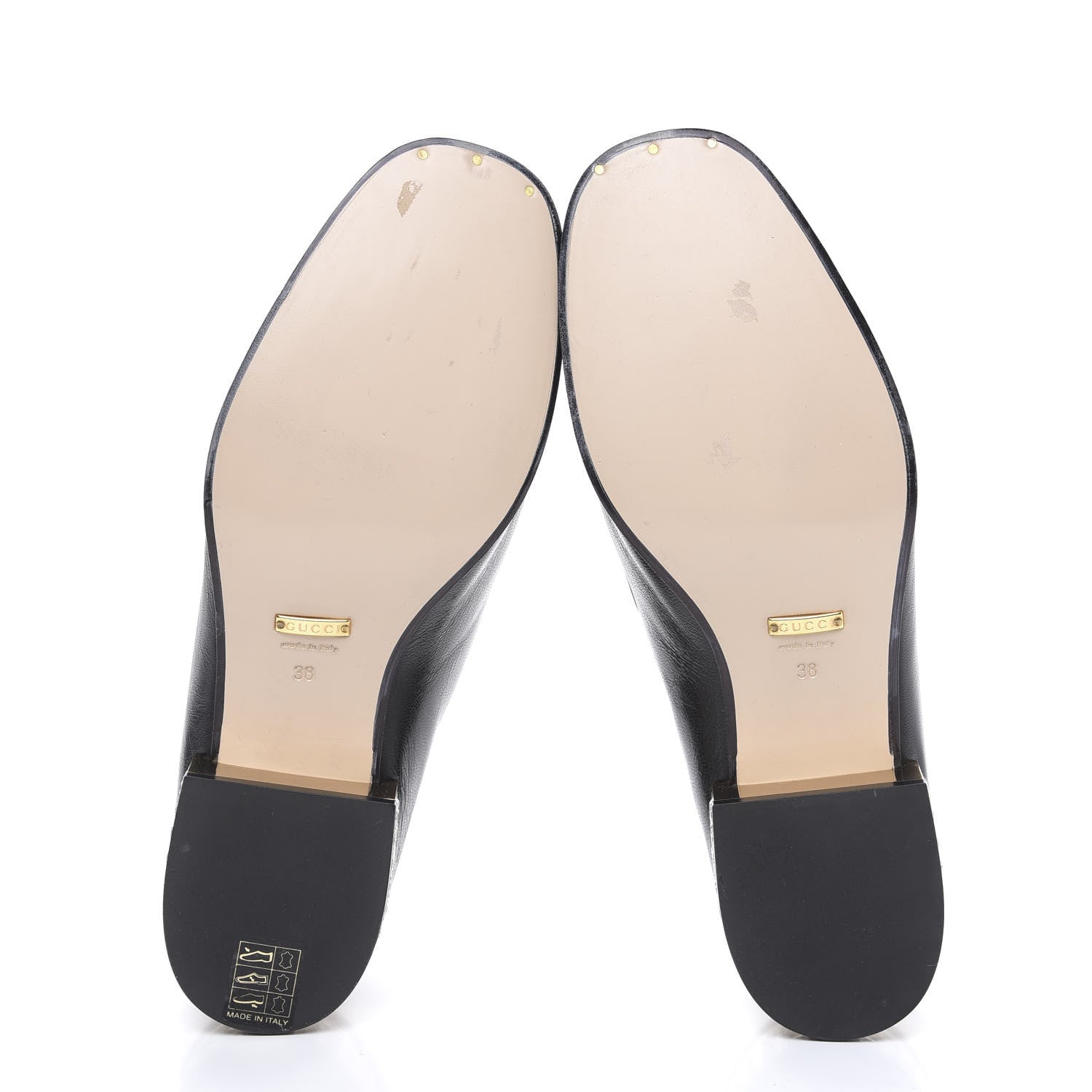 Gucci Goatskin Crystal Womens Horsebit Loafers 38 Black 5 of 10
