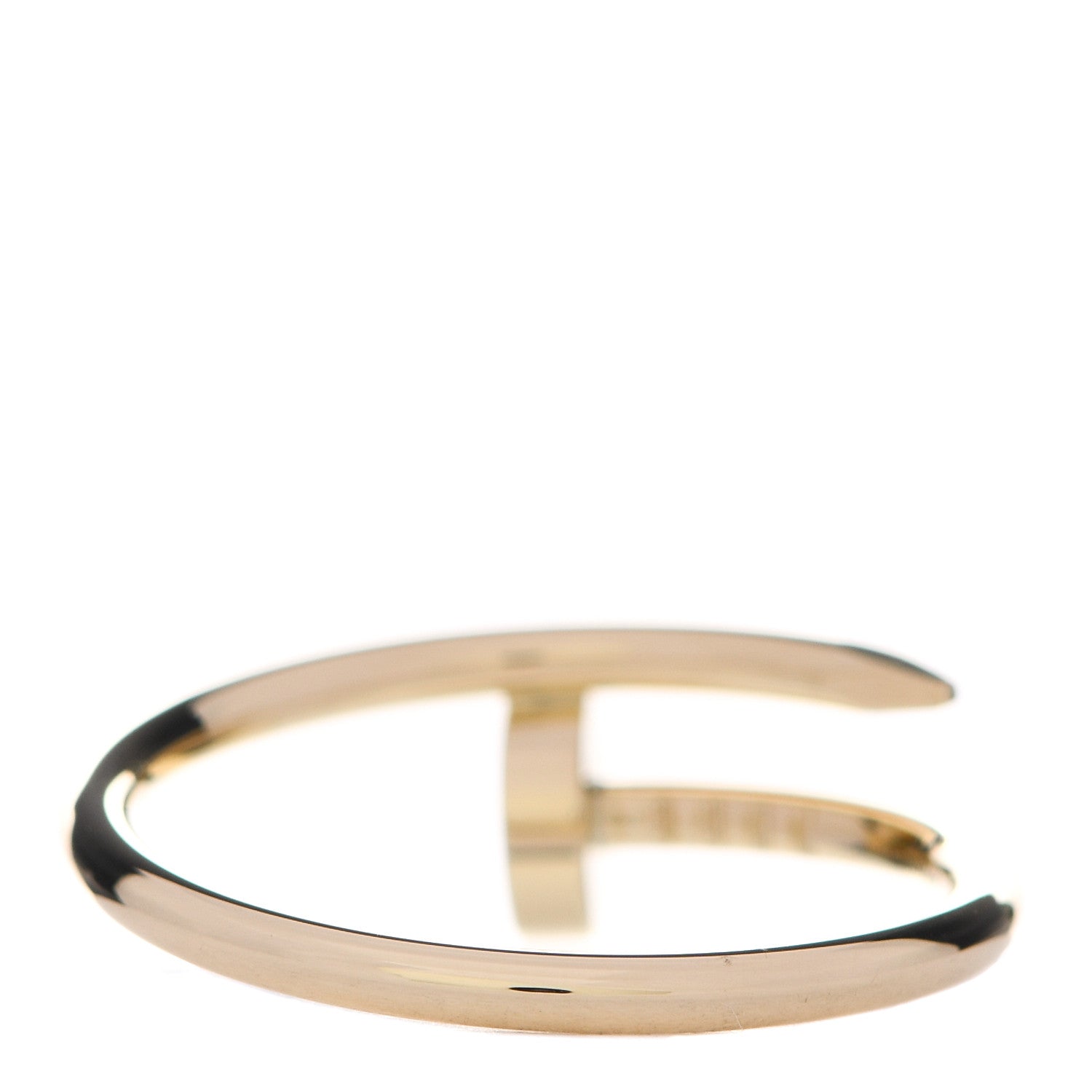 Cartier 18K Yellow Gold Small Juste Un Clou Ring 55 7.25 3 of 6