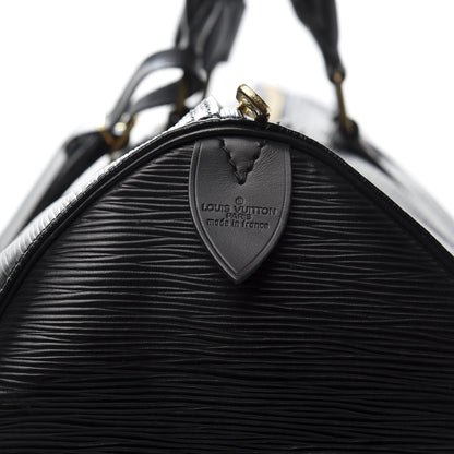 Louis Vuitton Epi Keepall 50 Black 10 of 12
