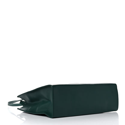 Telfar Vegan Leather Medium Shopping Bag Dark Olive 4 of 9