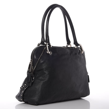 Marc Jacobs Lambskin Paradise Rio Satchel Black 3 of 10
