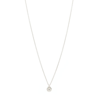 Tiffany Sterling Silver 8mm HardWear Ball Pendant Necklace 1 of 6