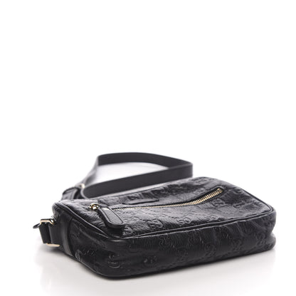 Gucci Guccissima Small Shoulder Bag Black 4 of 11