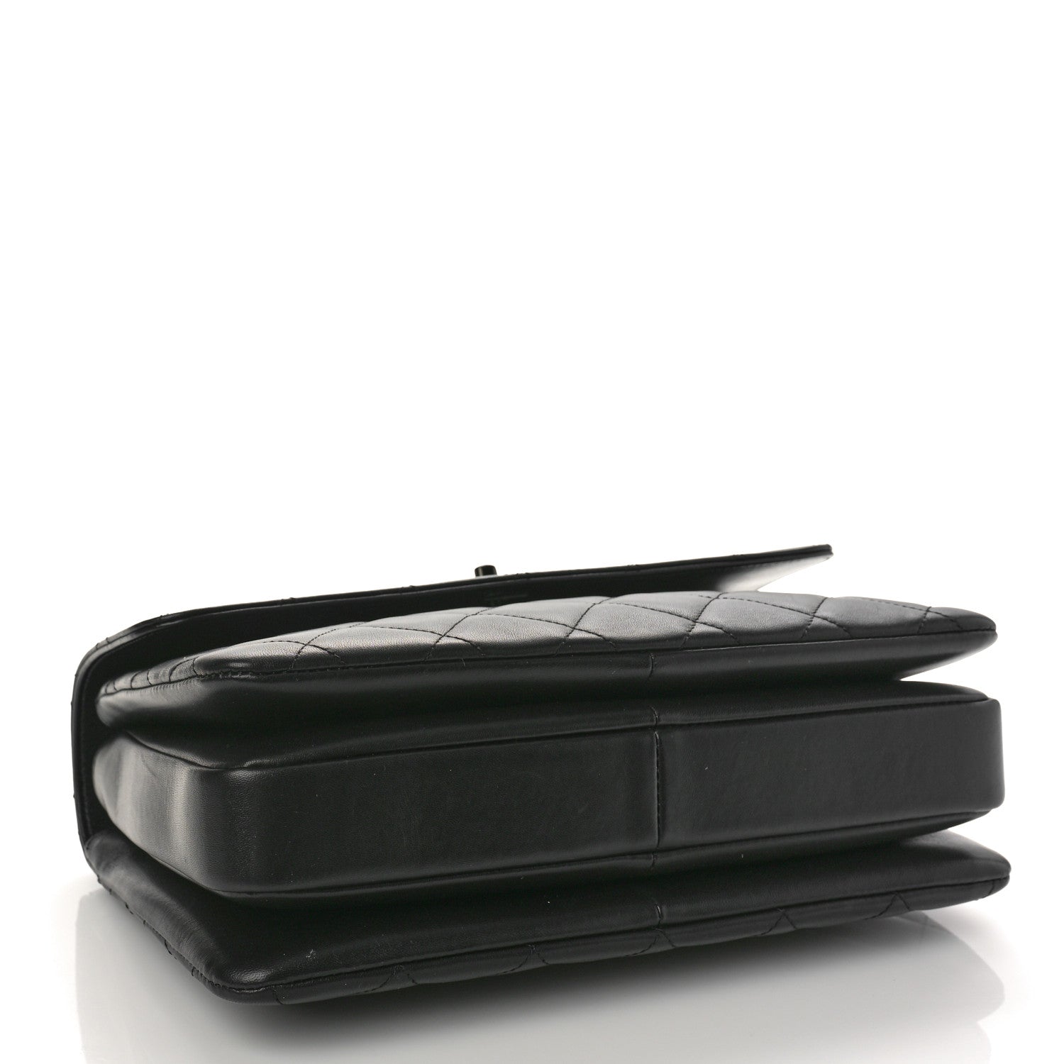 Chanel Lambskin Quilted Medium Trendy CC Flap Dual Handle Bag So Black 4 of 9