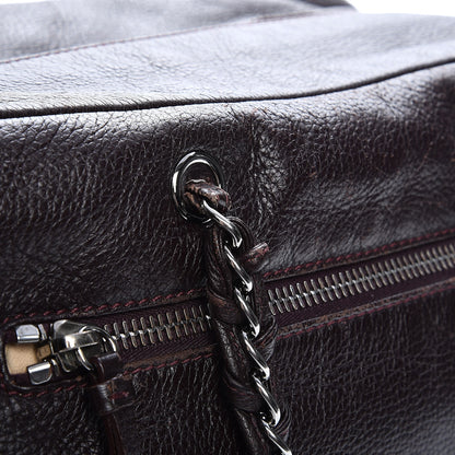 Chanel Deerskin Luxe Ligne Bowler Purple 23 of 23