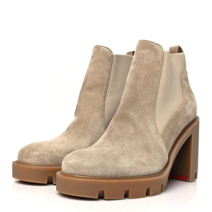 Christian Louboutin Suede Marchacroche 70 Chelsea Boots 39 4 of 8