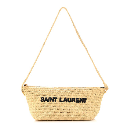 Saint Laurent Raffia Le Crossbody Naturel 1 of 10